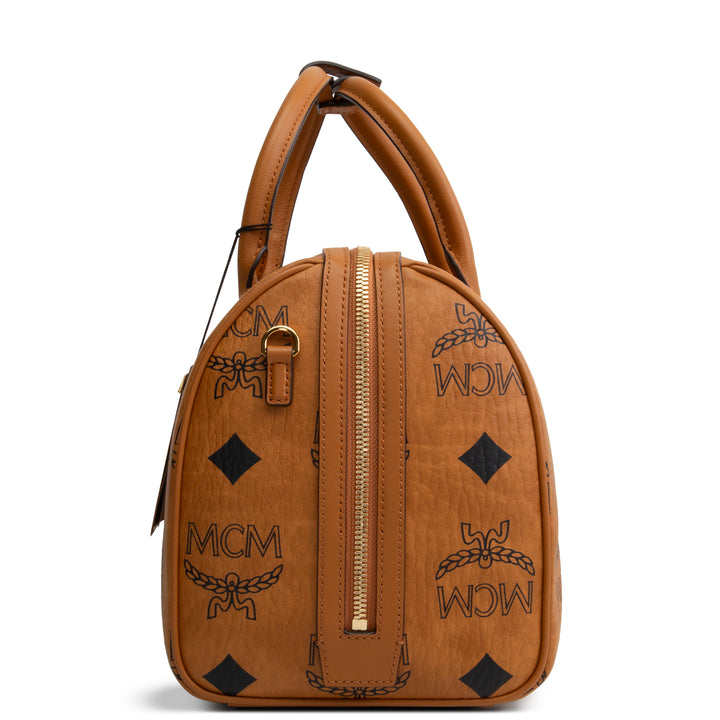 MCM Aren Visteos Boston Satchel - Medium