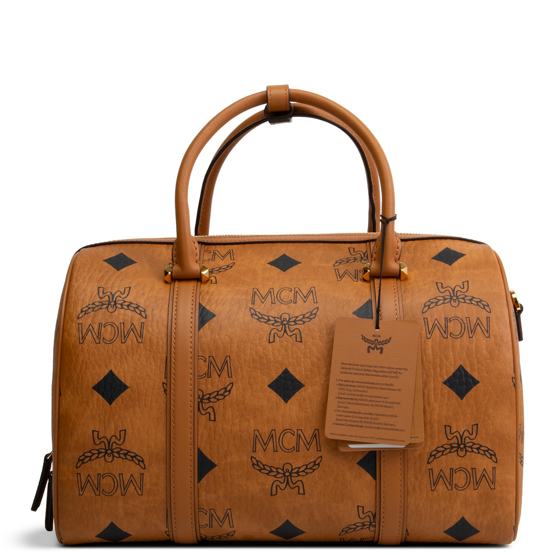 MCM Aren Visteos Boston Satchel - Medium