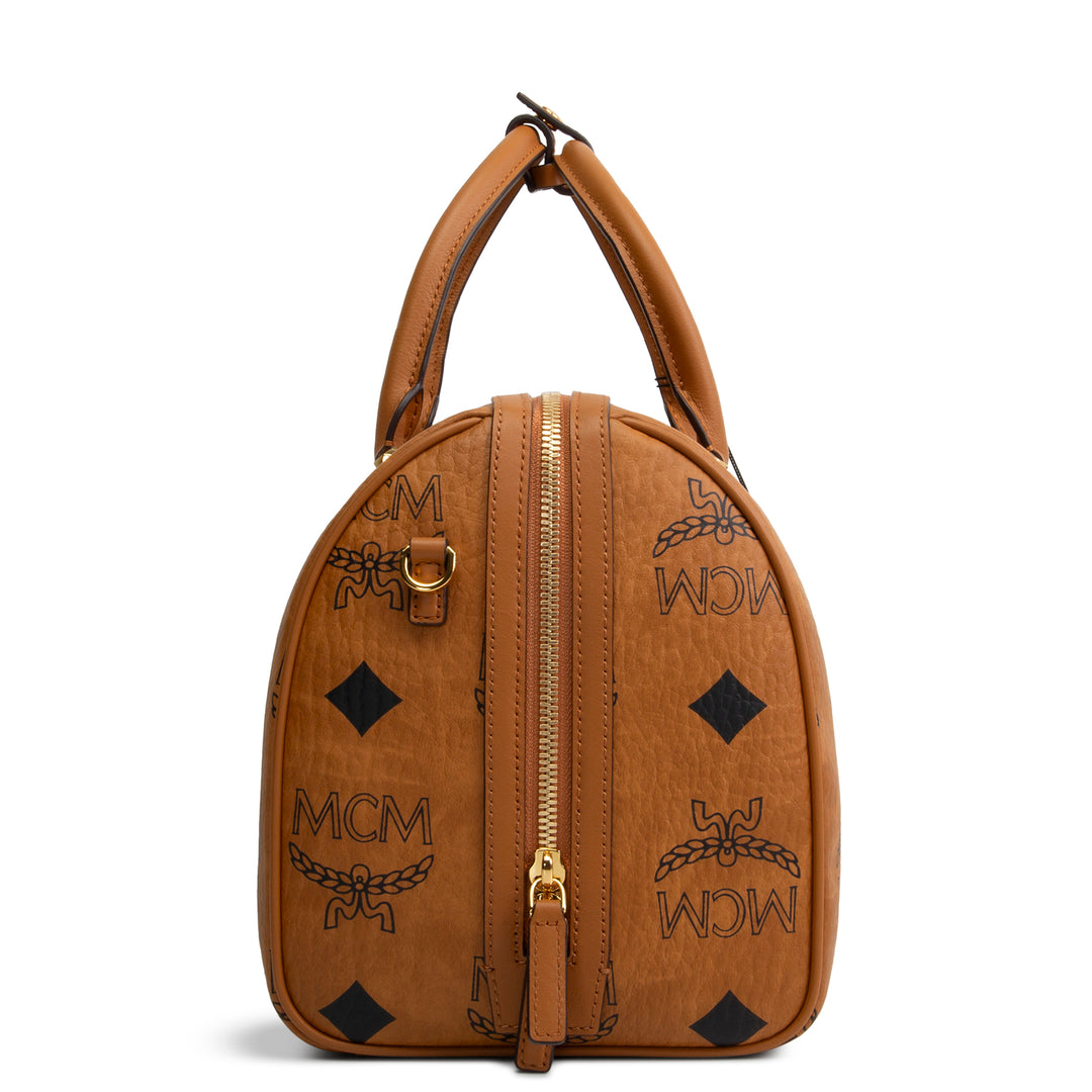 MCM Aren Visteos Boston Satchel - Medium