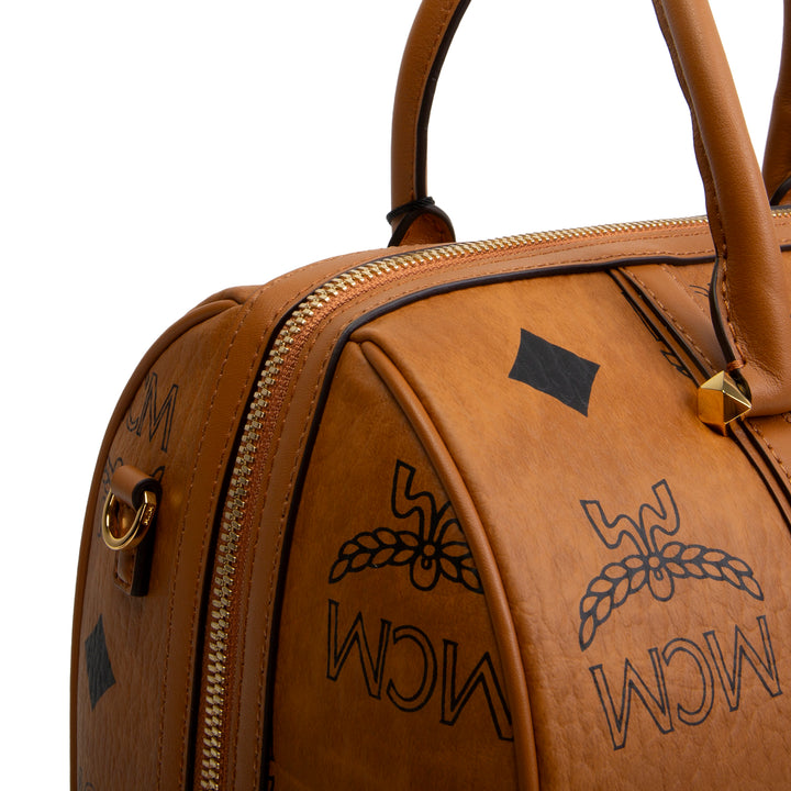 MCM Aren Visteos Boston Satchel - Medium