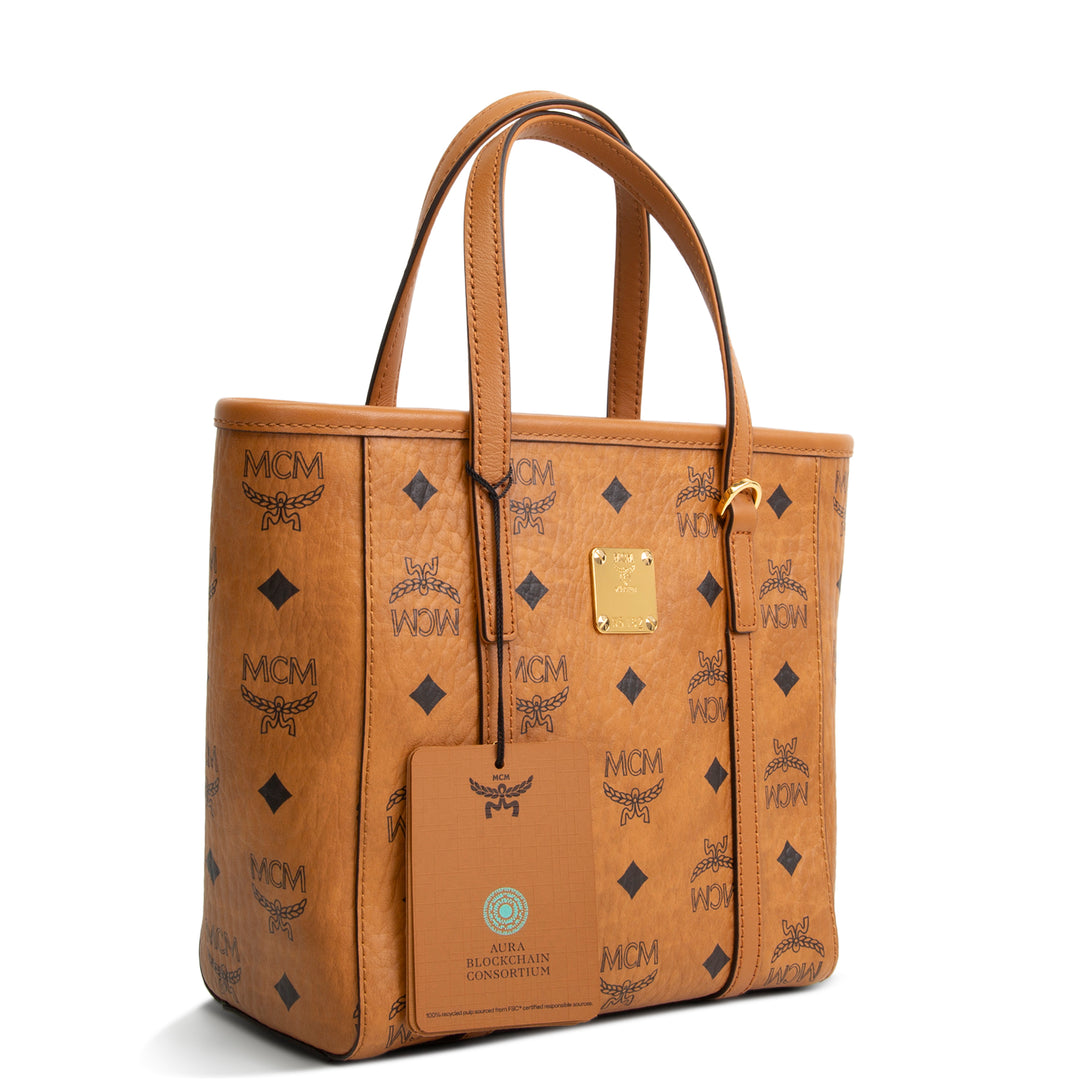MCM Mini Toni Top Zip Shopper - Visetos