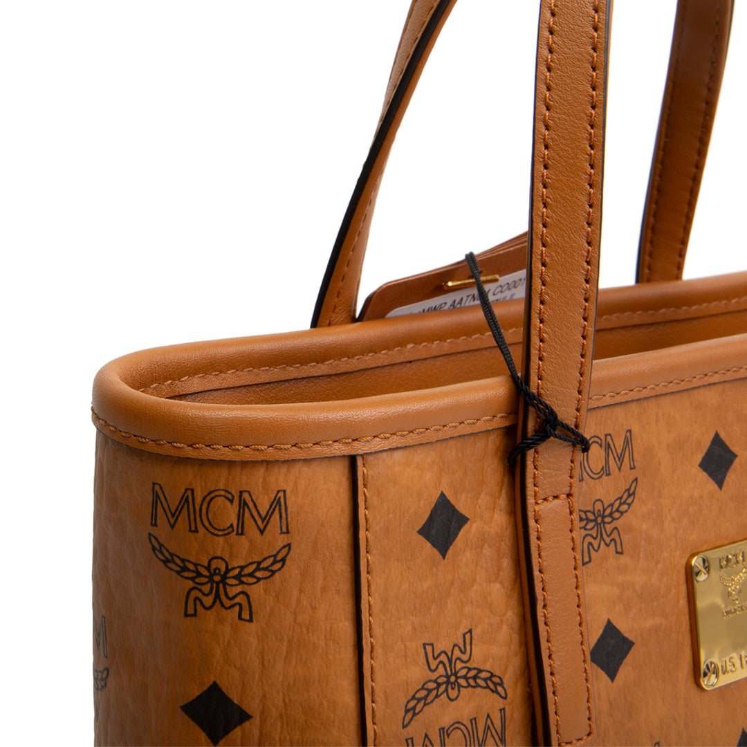 MCM Mini Toni Top Zip Shopper - Visetos