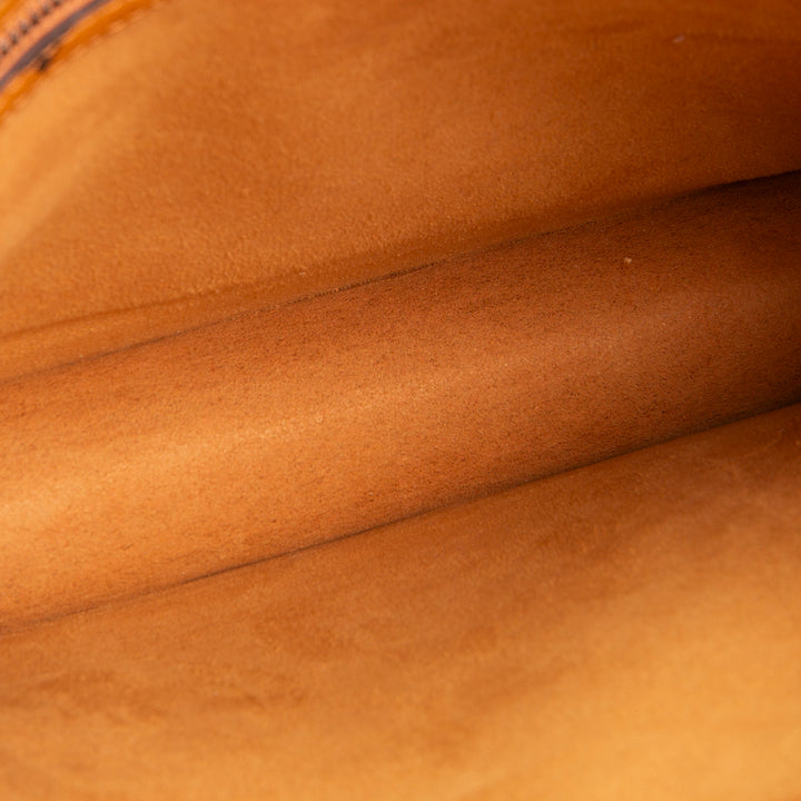 MCM Aren Visteos Flat Pouch - Cognac