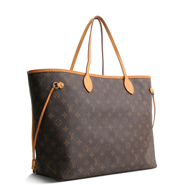 LOUIS VUITTON Monogram Neverfull GM - No Pouch