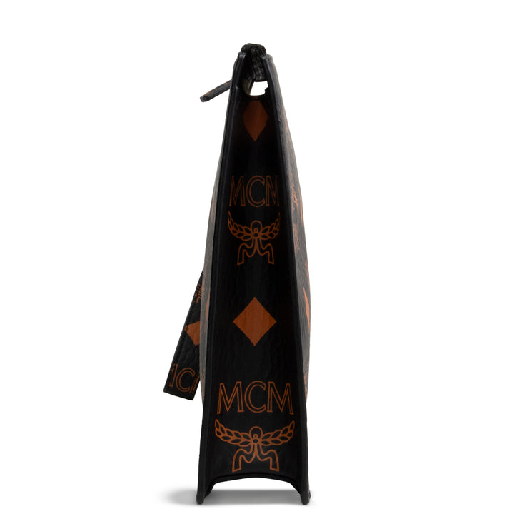 MCM Aren Visteos Flat Pouch - Black