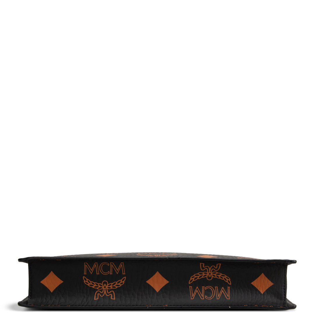 MCM Aren Visteos Flat Pouch - Black