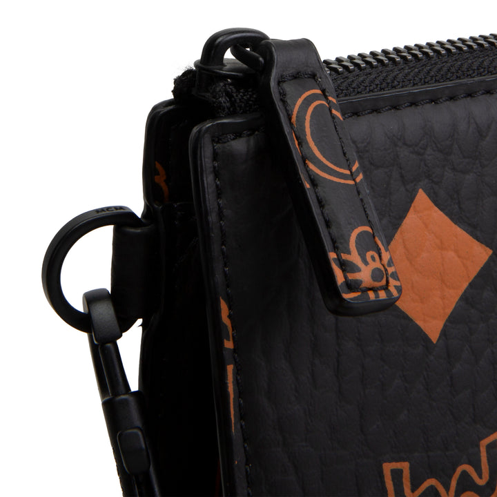 MCM Aren Visteos Flat Pouch - Black