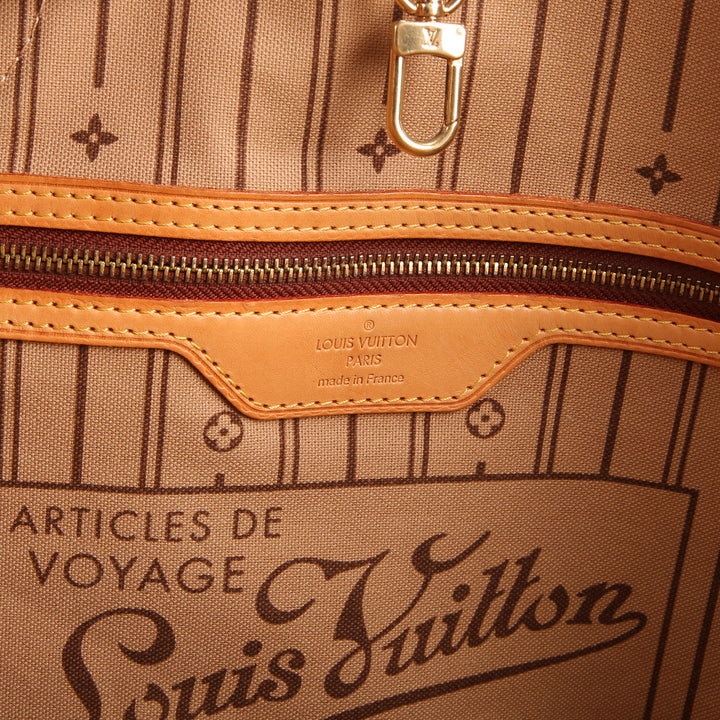 LOUIS VUITTON Monogram Neverfull GM - No Pouch
