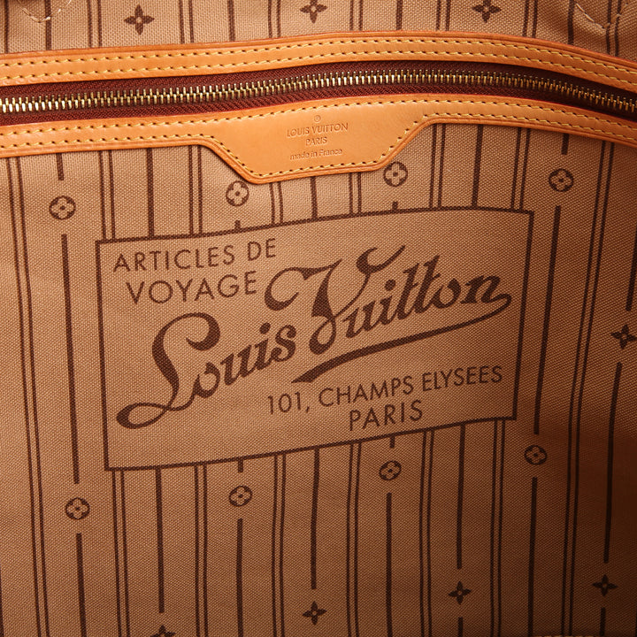 LOUIS VUITTON Monogram Neverfull GM - No Pouch