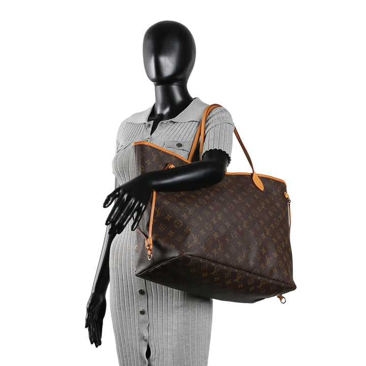 LOUIS VUITTON Monogram Neverfull GM - No Pouch