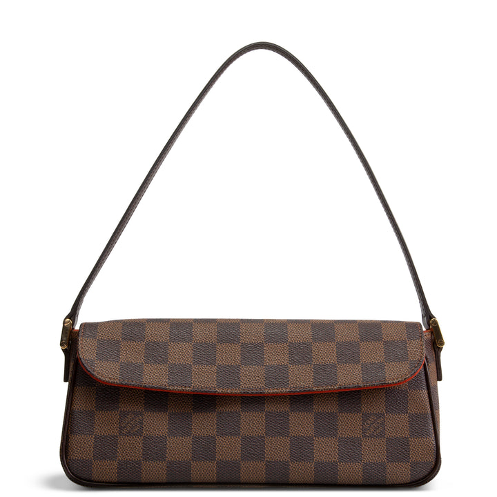 LOUIS VUITTON Damier Ebene Recoleta Shoulder Bag