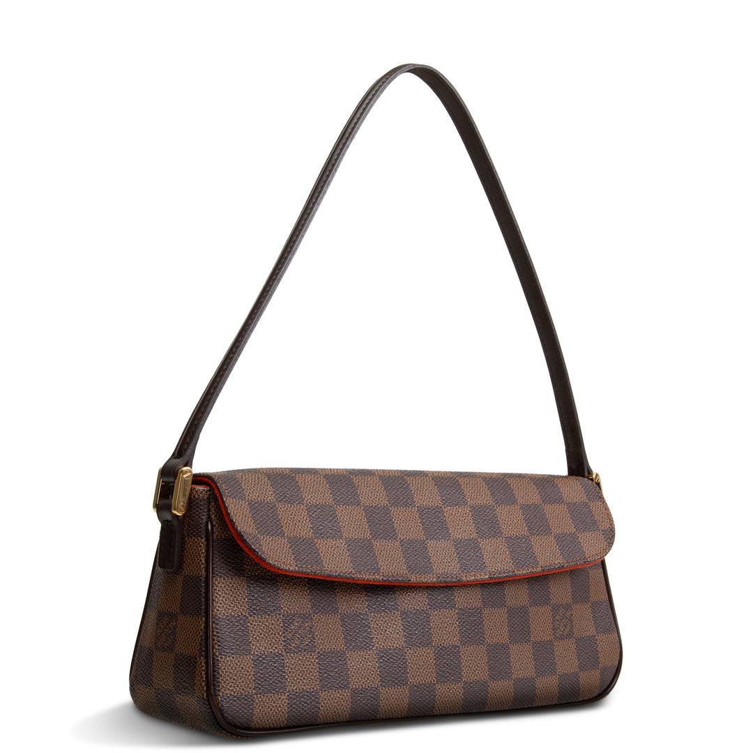LOUIS VUITTON Damier Ebene Recoleta Shoulder Bag