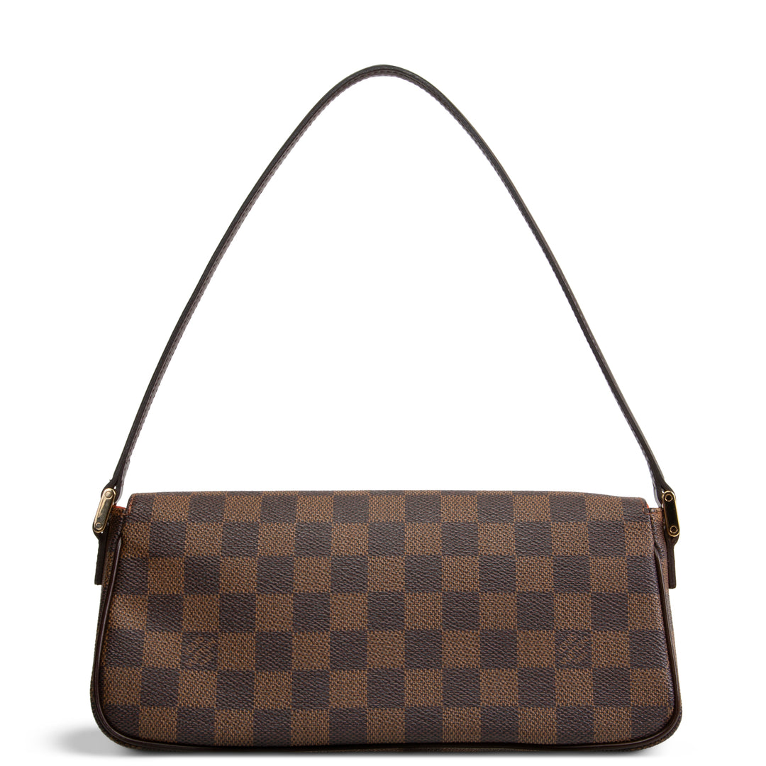 LOUIS VUITTON Damier Ebene Recoleta Shoulder Bag