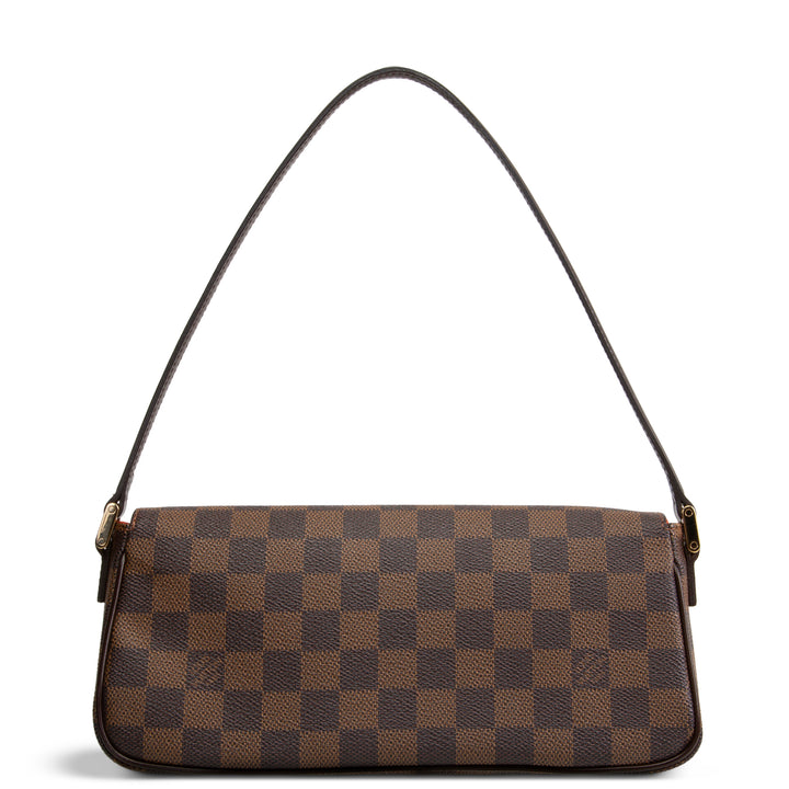 LOUIS VUITTON Damier Ebene Recoleta Shoulder Bag