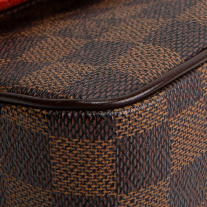 LOUIS VUITTON Damier Ebene Recoleta Shoulder Bag