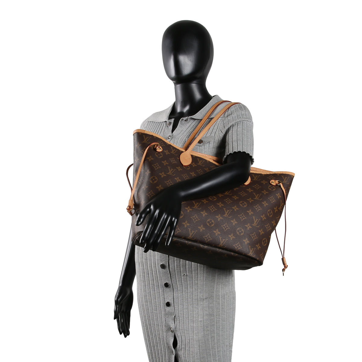 LOUIS VUITTON Neverfull MM Monogram - No Pouch