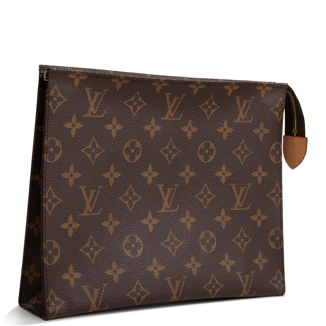 LOUIS VUITTON Monogram Poche Toilette 26
