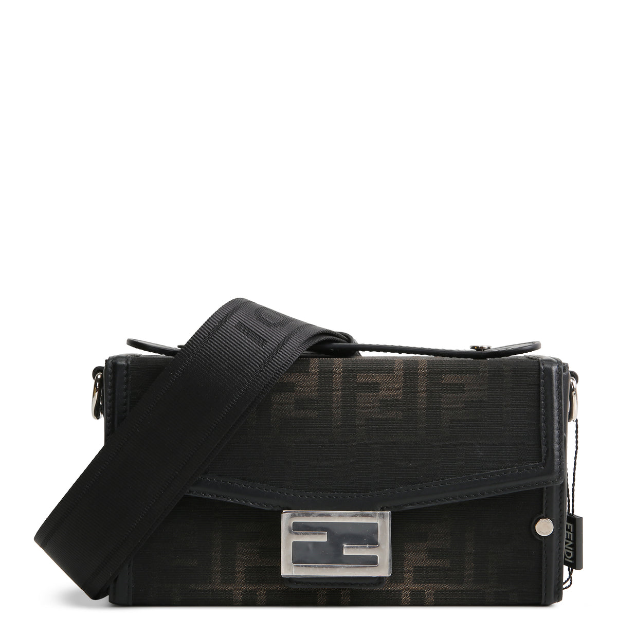 FENDI Baguette Soft Trunk - Jacquard FF