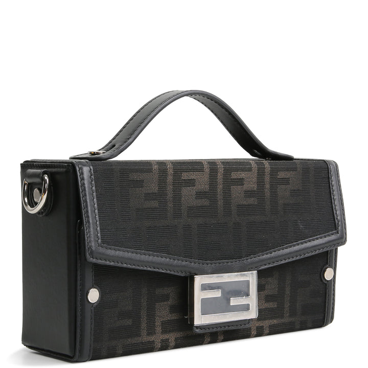 FENDI Baguette Soft Trunk - Jacquard FF