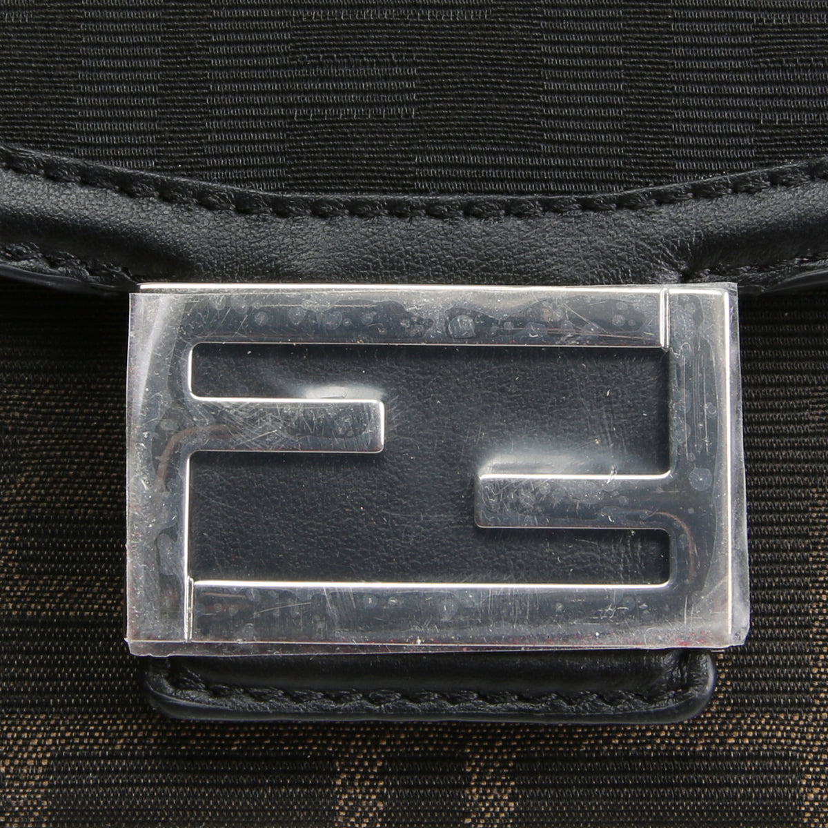 FENDI Baguette Soft Trunk - Jacquard FF