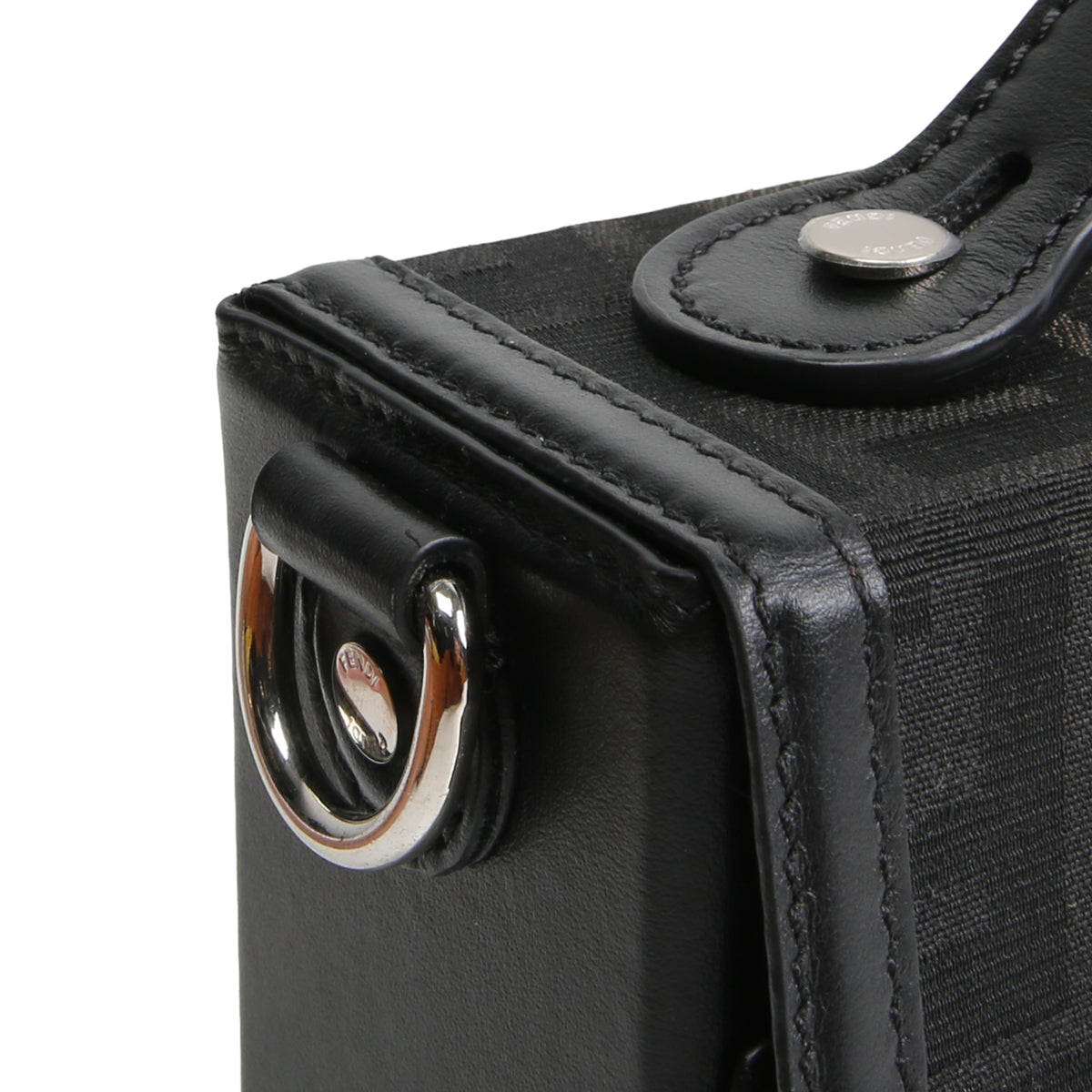 FENDI Baguette Soft Trunk - Jacquard FF