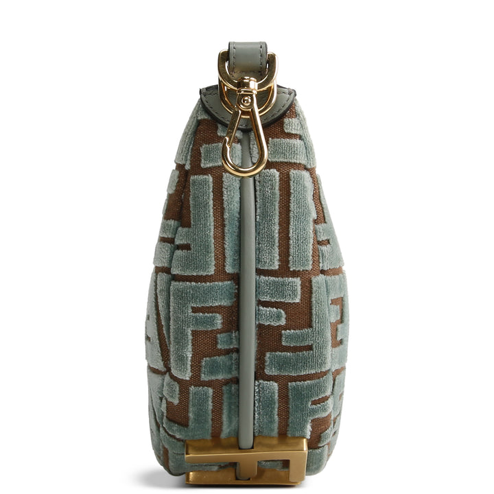 FENDI Fendigraphy Mini Shoulder Bag - Velvet Blue