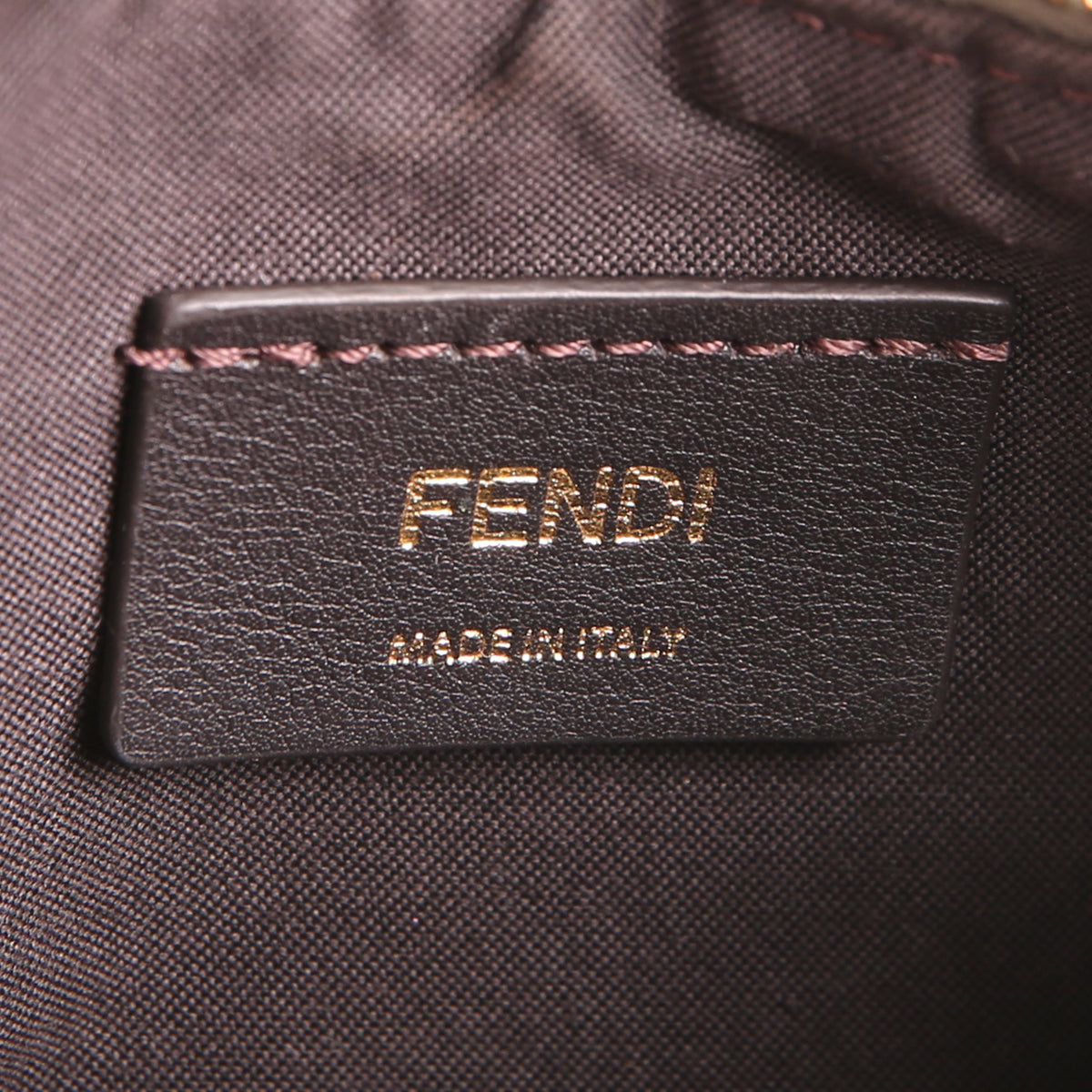 FENDI Fendigraphy Mini Shoulder Bag - Velvet Blue