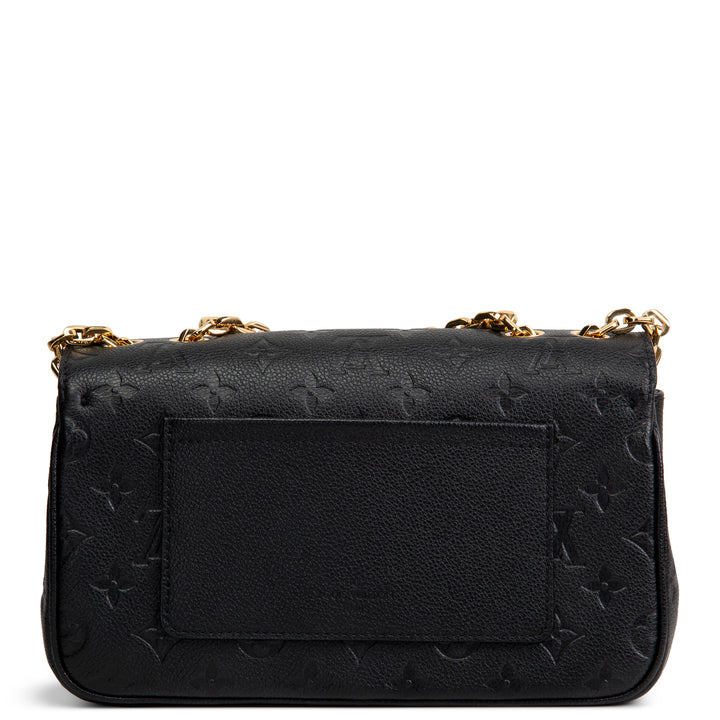 LOUIS VUITTON Monogram Empreinte Marceau Shoulder Bag - Black
