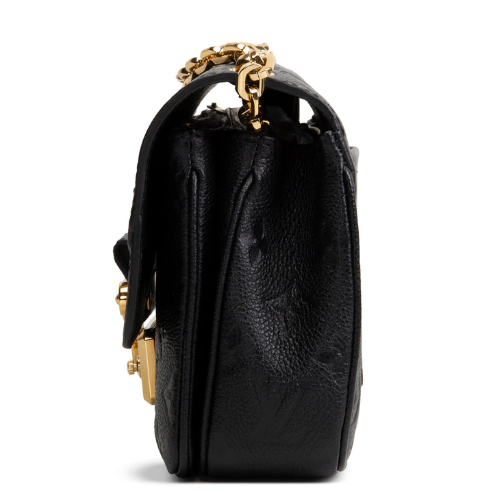 LOUIS VUITTON Monogram Empreinte Marceau Shoulder Bag - Black