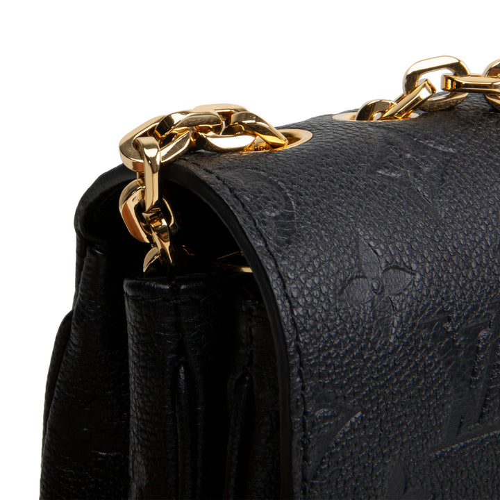 LOUIS VUITTON Monogram Empreinte Marceau Shoulder Bag - Black