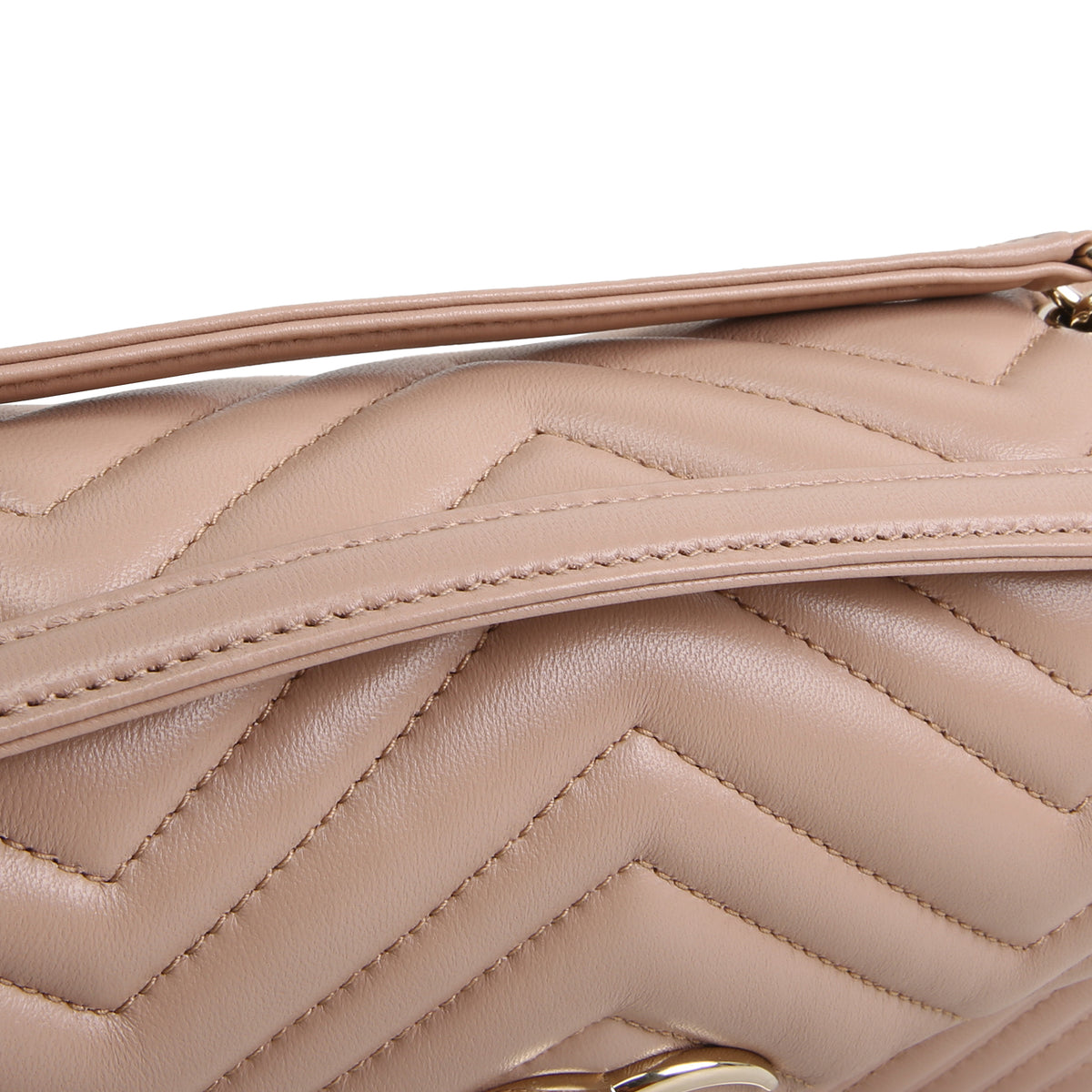 GUCCI GG Marmont Medium Shoulder Bag - Beige