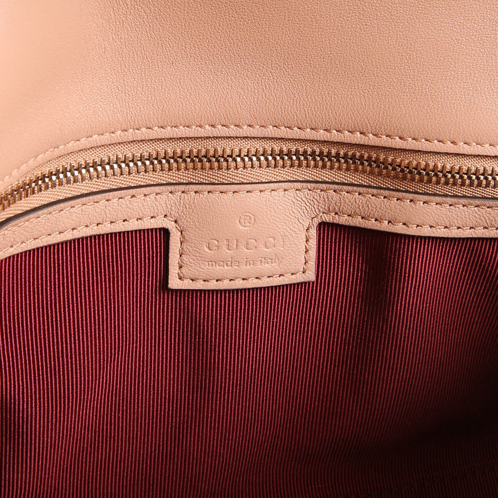 GUCCI GG Marmont Medium Shoulder Bag - Beige