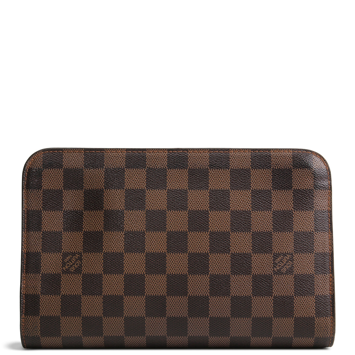 LOUIS VUITTON Damier Ebene Saint Louis Clutch