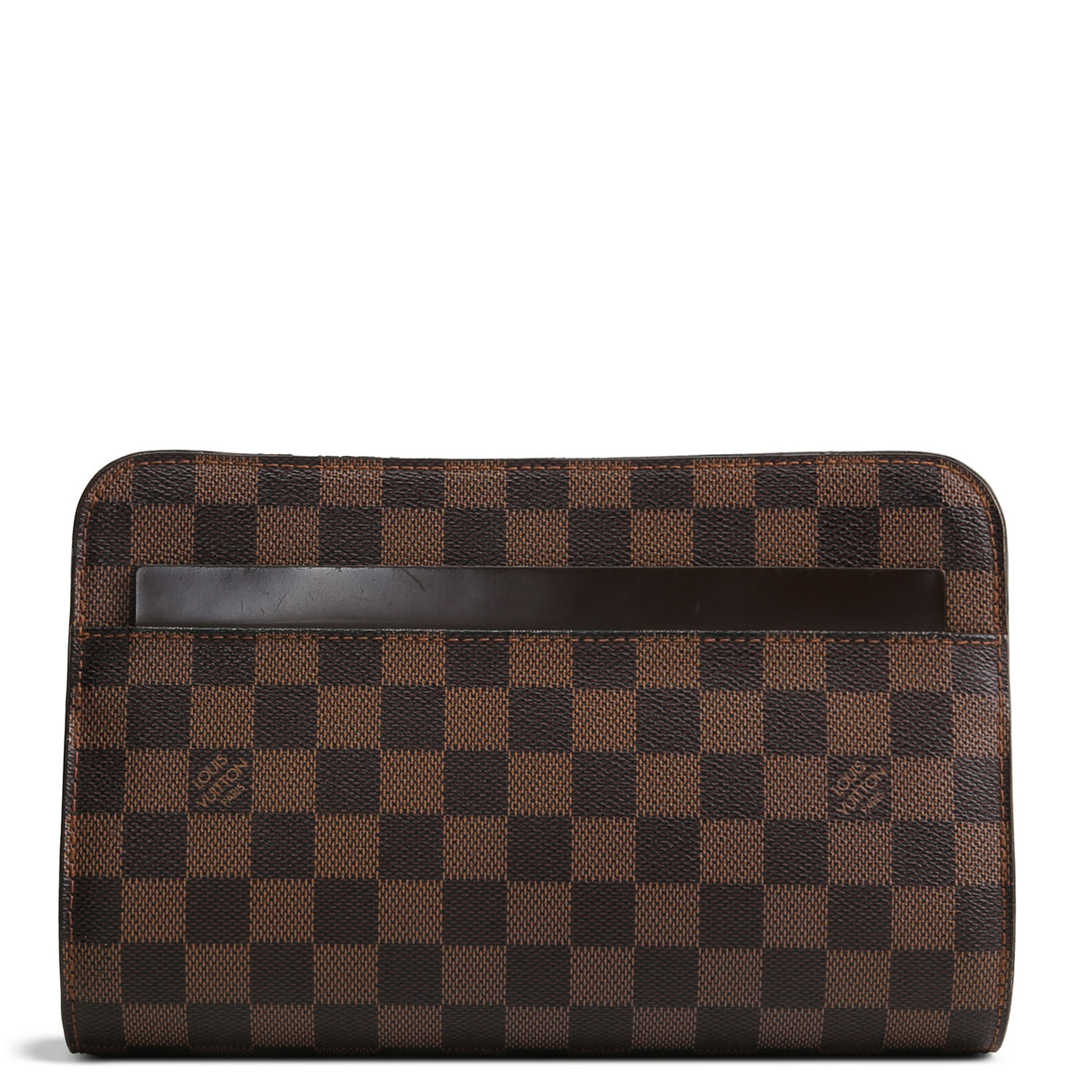 LOUIS VUITTON Damier Ebene Saint Louis Clutch