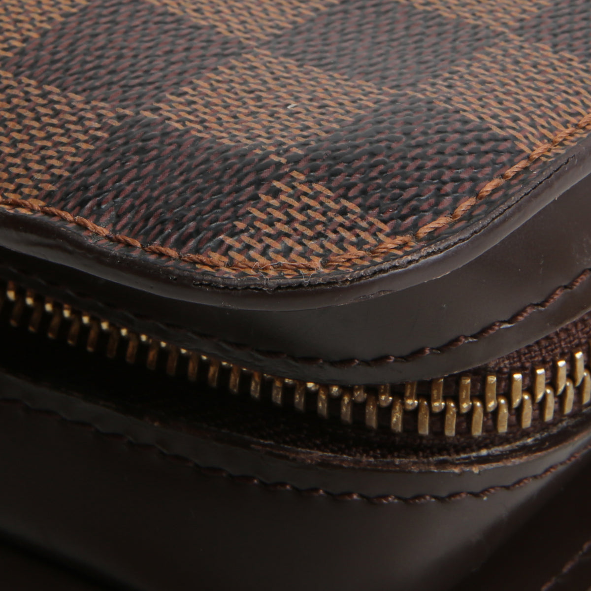LOUIS VUITTON Damier Ebene Saint Louis Clutch