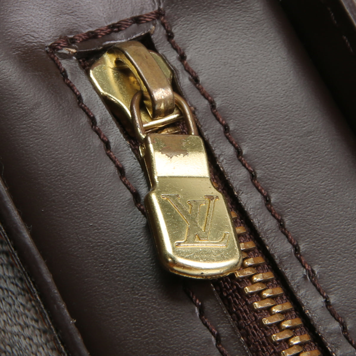 LOUIS VUITTON Damier Ebene Saint Louis Clutch