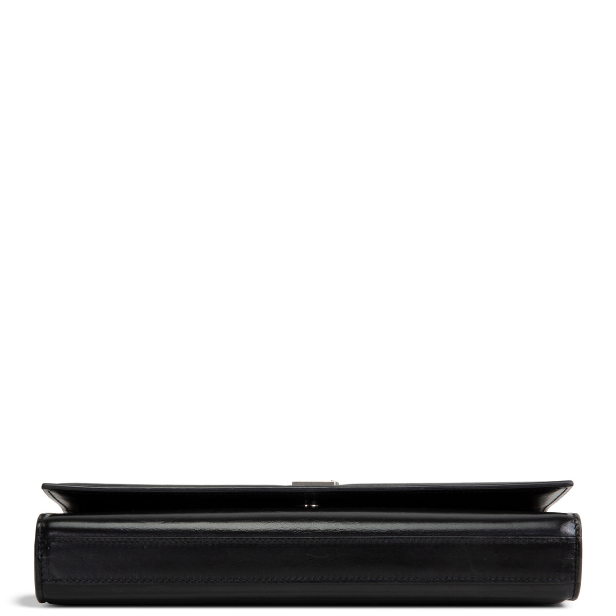 SAINT LAURENT Horizontal Quilted Monogram Clutch