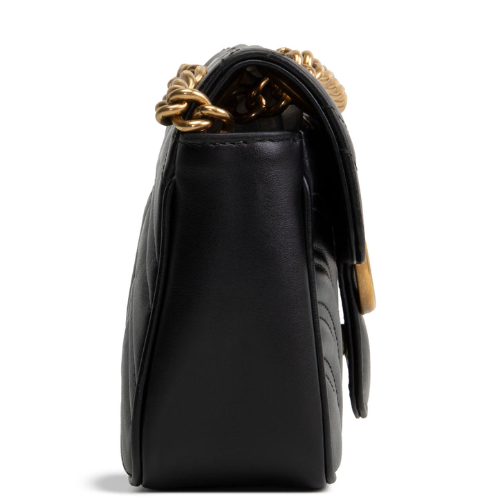 GUCCI GG Marmont Small Shoulder Bag - Black