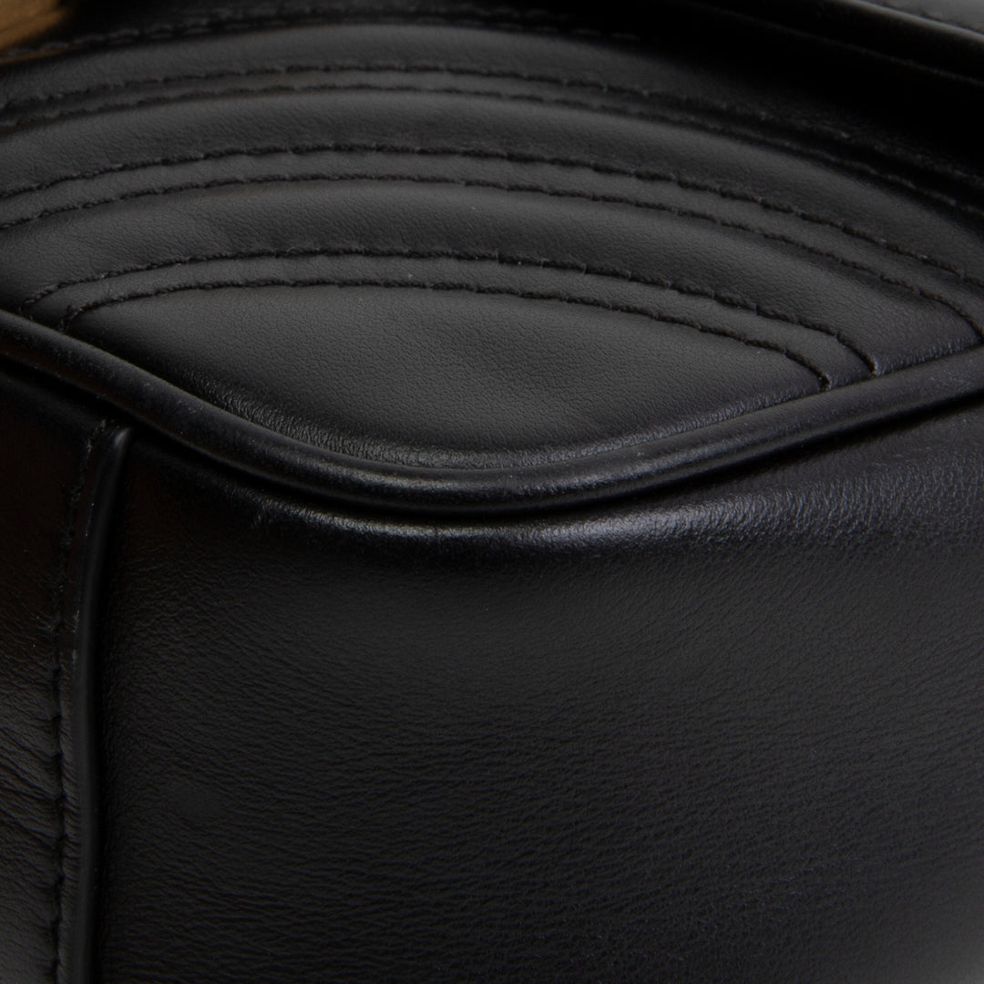 GUCCI GG Marmont Small Shoulder Bag - Black