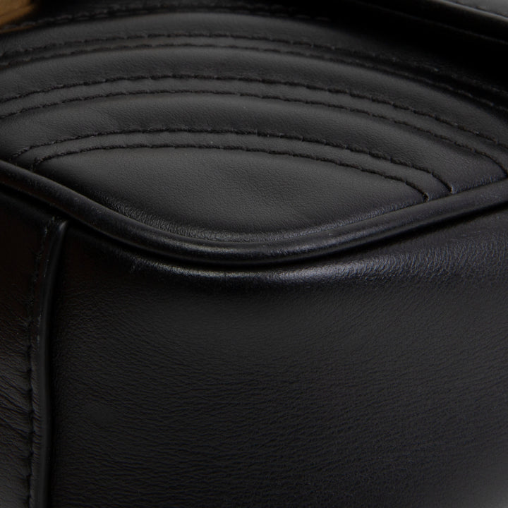 GUCCI GG Marmont Small Shoulder Bag - Black