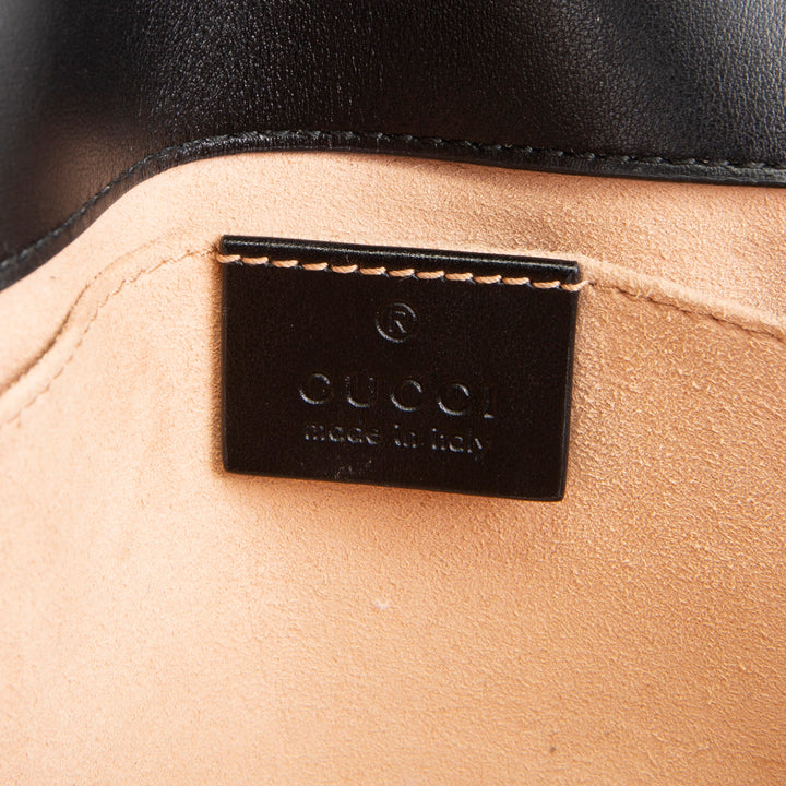 GUCCI GG Marmont Small Shoulder Bag - Black