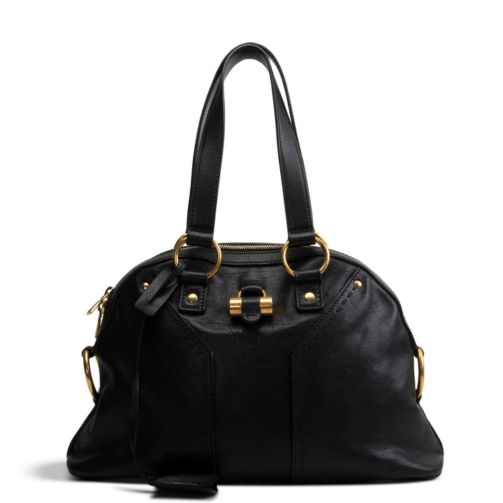 SAINT LAURENT Leather Muse Shoulder Bag