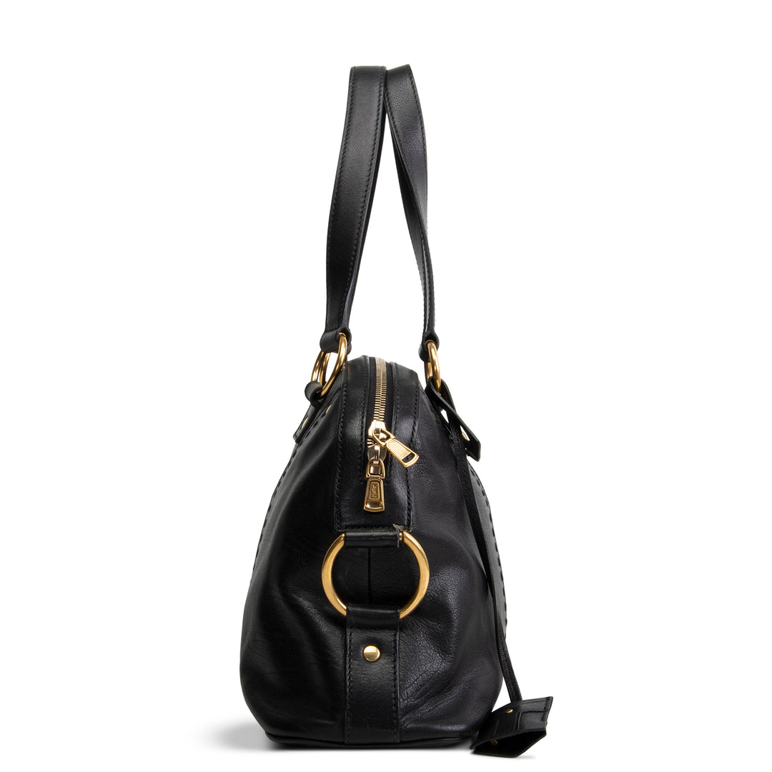 SAINT LAURENT Leather Muse Shoulder Bag