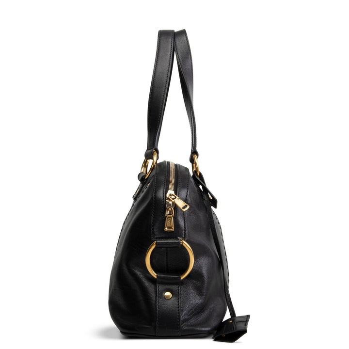 SAINT LAURENT Leather Muse Shoulder Bag