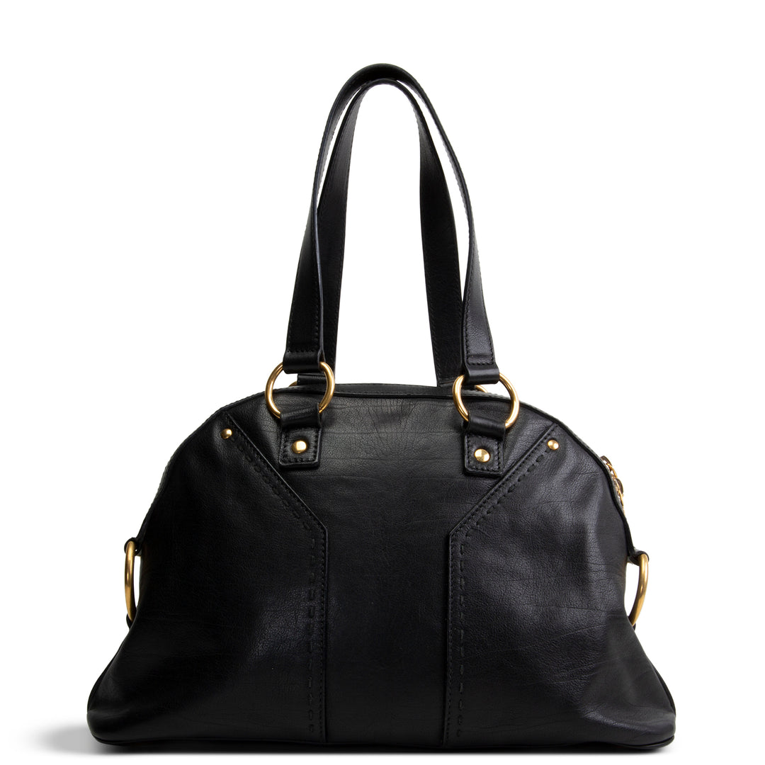 SAINT LAURENT Leather Muse Shoulder Bag