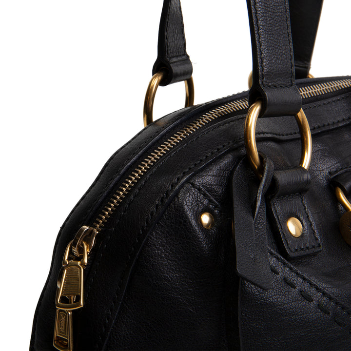 SAINT LAURENT Leather Muse Shoulder Bag