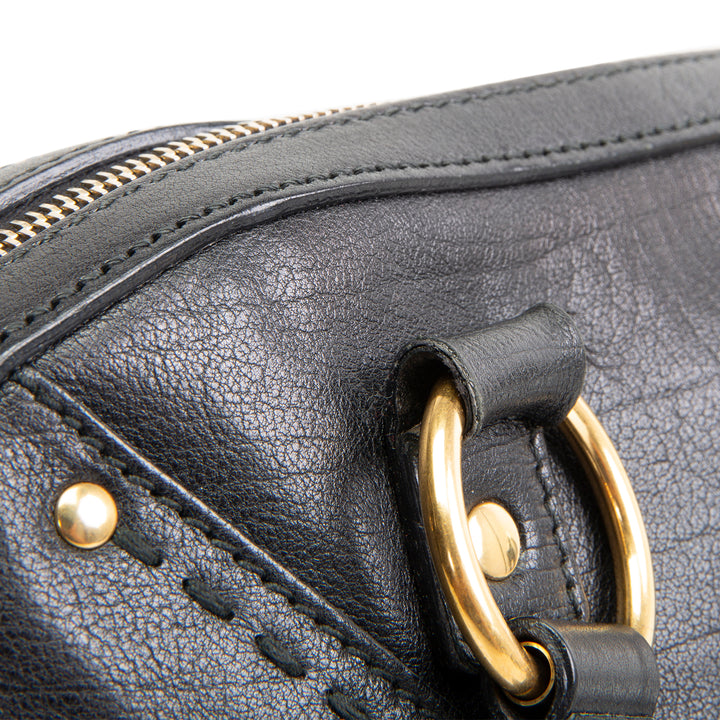 SAINT LAURENT Leather Muse Shoulder Bag