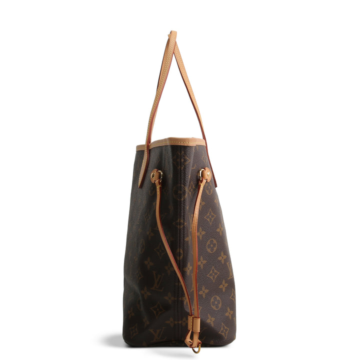 LOUIS VUITTON Monogram Neverfull MM w/ Pouch