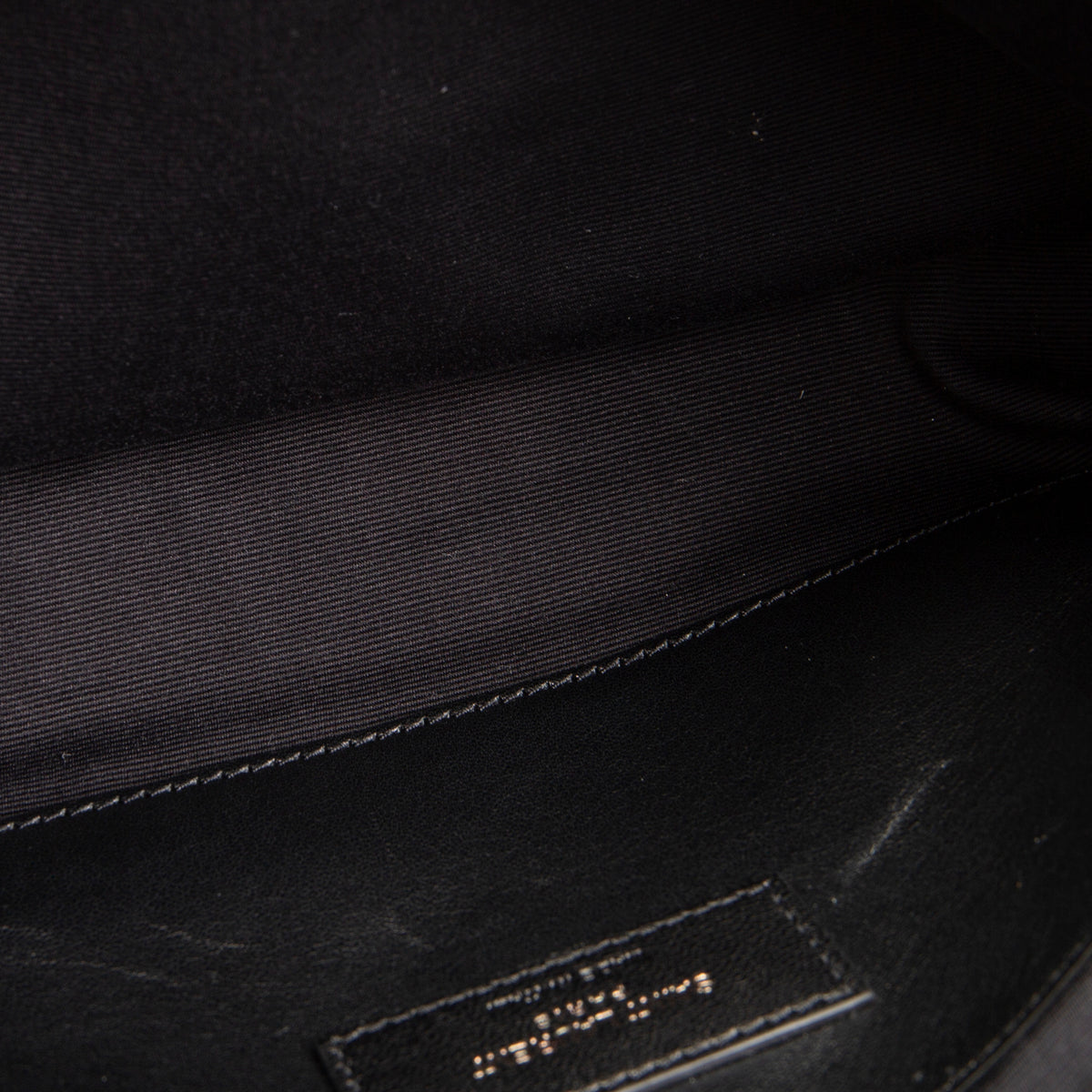SAINT LAURENT West Hollywood Croc Embossed - Navy