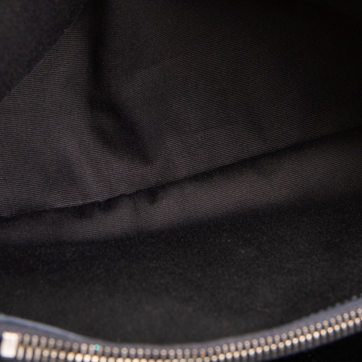 SAINT LAURENT West Hollywood Croc Embossed - Navy